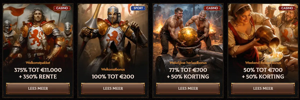 Lopende acties bij Crusado